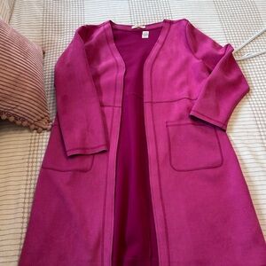 Solitaire Rich Magenta Cardigan